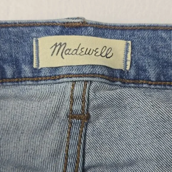 Madewell Blue Cropped Jeans - Picture 4 of 14